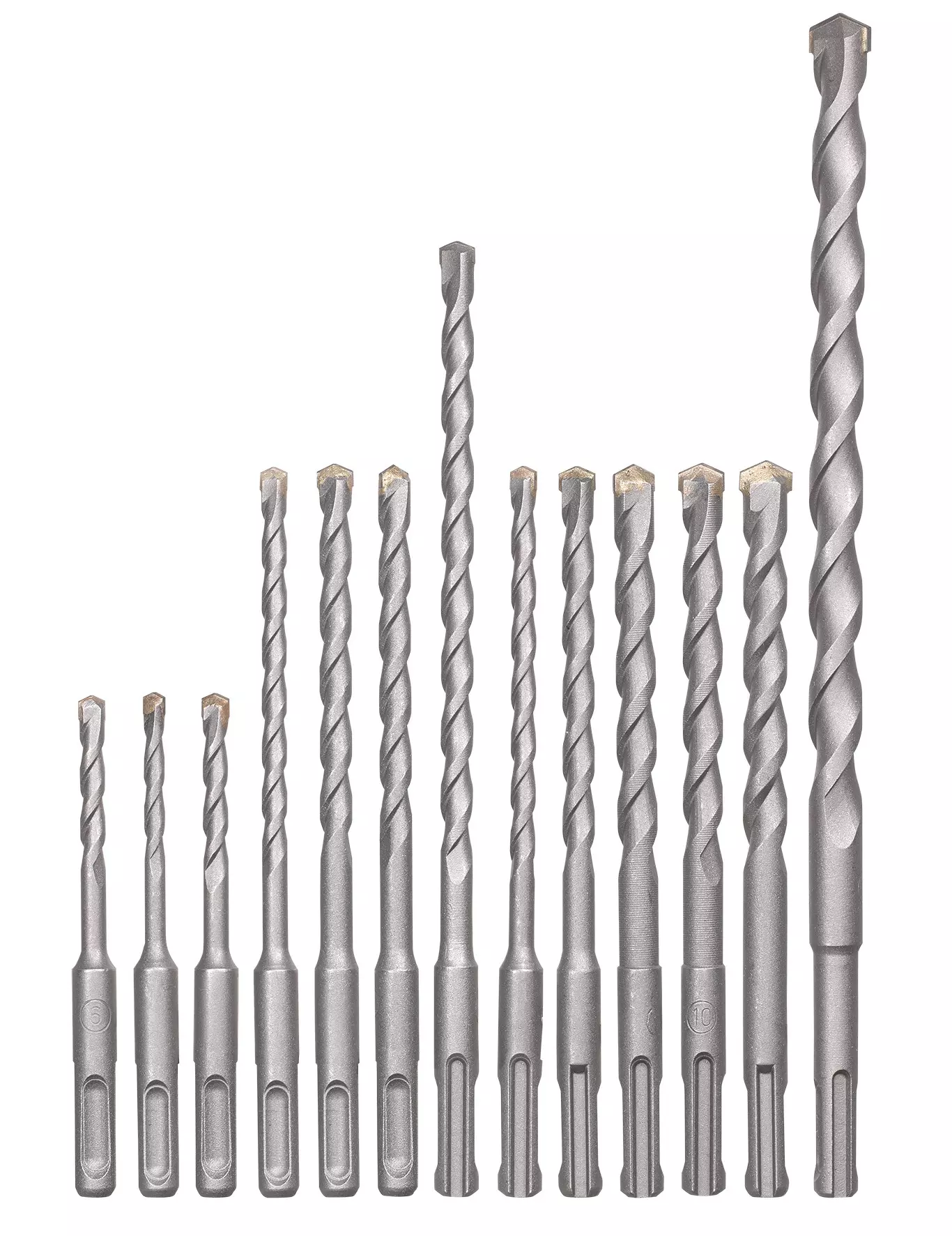 Einhell EN 49240281 burgije za čekic bušilice, SDS-Plus, 12 komada - slika 2