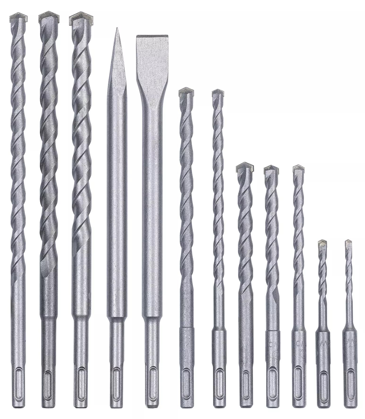 Einhell EN 49240295 set burgija i dleta, SDS-Plus, 12 komada - slika 5