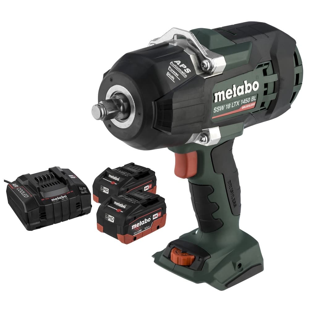 Metabo MET 602401660 akumulatorski udarni zavrtač, sa 2x5.5Ah baterije i punjačem - slika 3