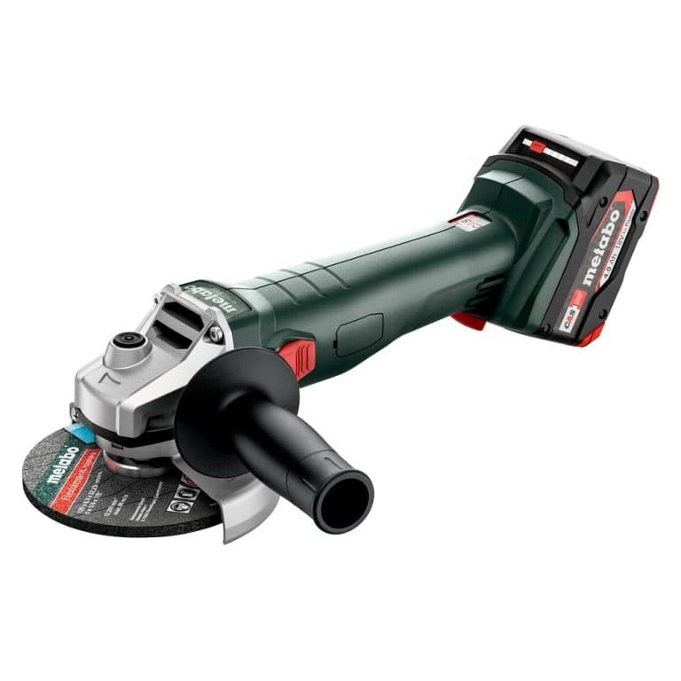 Metabo MET 602247510 akumulatorska ugaona brusilica, sa 2x4.0Ah baterije i punjačem - slika 3