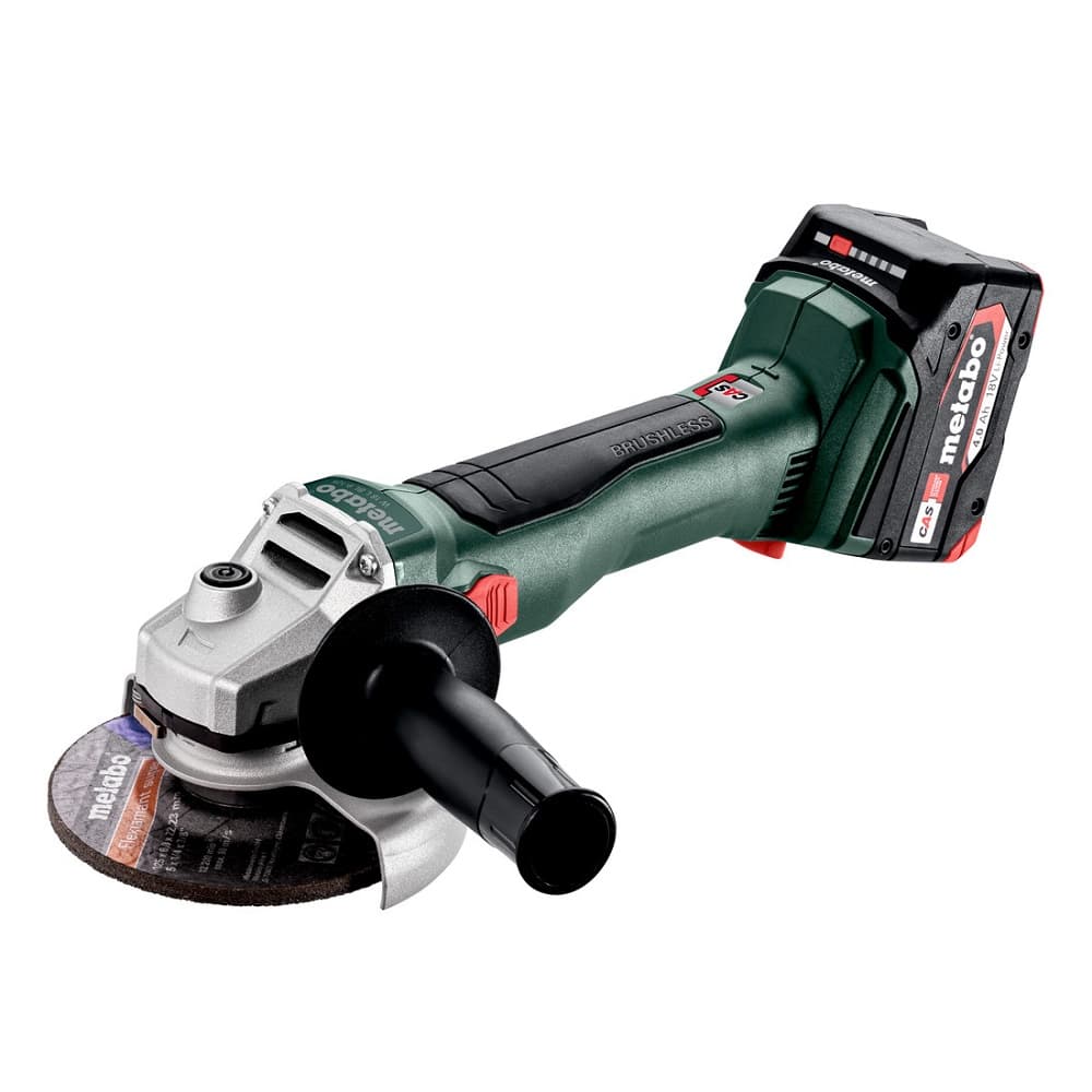 Metabo MET 602374510 akumulatorska ugaona brusilica, sa 2x4.0Ah baterije i punjačem - slika 3