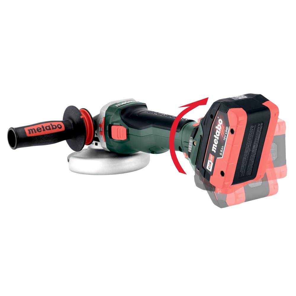 Metabo MET 601730660 akumulatorska ugaona brusilica, sa 2x5.5Ah baterije i punjačem - slika 2