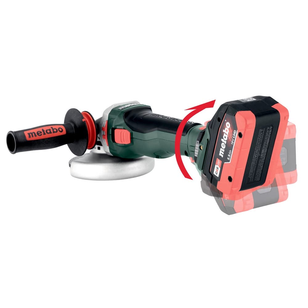 Metabo MET 601731660 akumulatorska ugaona brusilica, sa 2x5.5Ah baterije i punjačem - slika 2