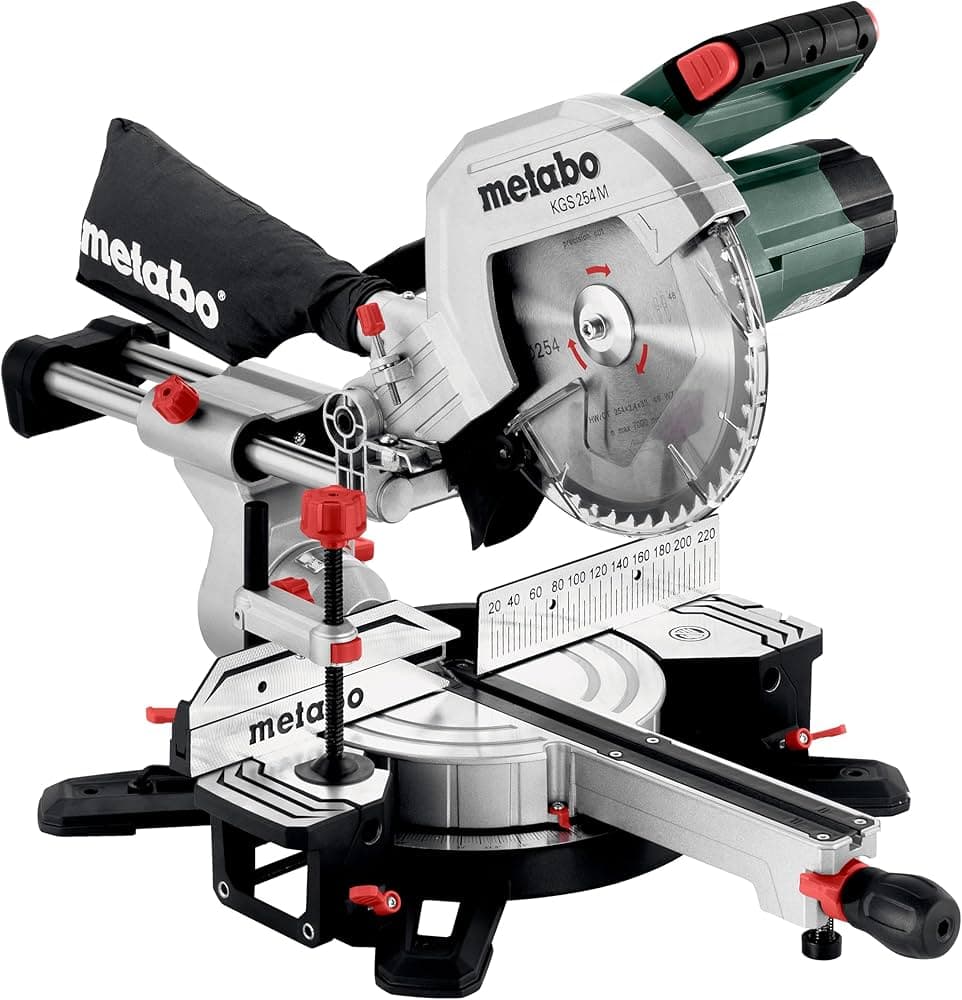 Metabo KGS 254 M, 613254000 preklopna i nagibna kružna testera sa kliznom funkcijom, 254mm