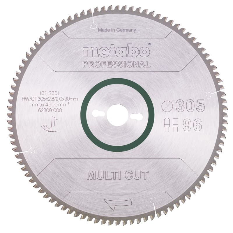 Metabo MET 628091000 list testere za cirkular, 305mm, 96 zuba
