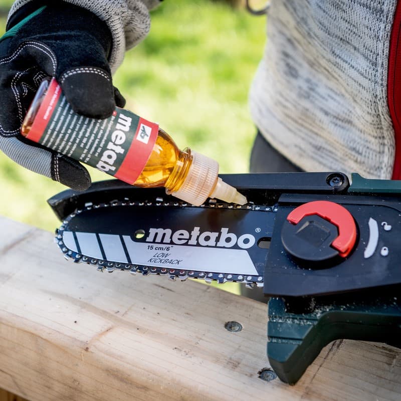 Metabo MET 600856850 akumulatorska mini motorna testera, 15cm, bez baterije i punjača - slika 3