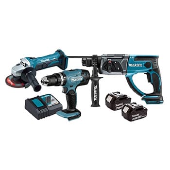 Makita DLX3121M set LXT, 18V, sa 2x3.0Ah baterije i punjačem