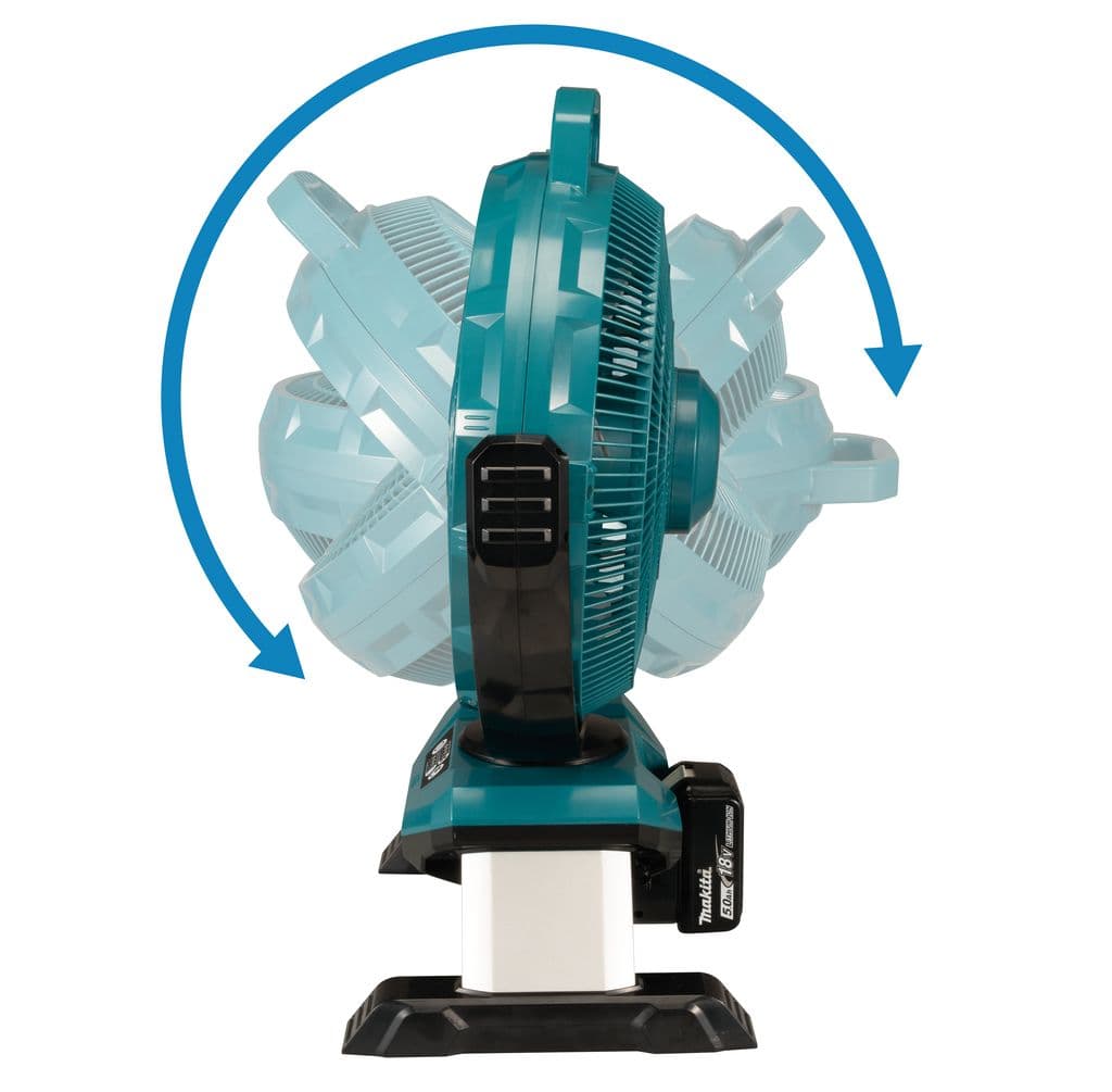 Makita DCF301Z akumulatorski ventilator, 18V, bez baterije i punjača - slika 2