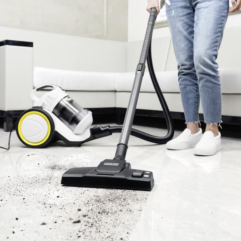 Kärcher 1.198-053.0 usisivač sa posudom beli, 700W - slika 3