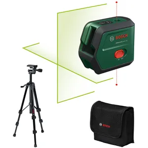 Bosch 0603663G01 AdvancedLevel 2G laserski nivelir sa ukrštenim linijama, sa stativom, 15m