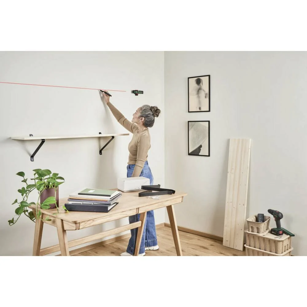Bosch 0603663J00 UniversalWallLevel laserska libela, 159mm - slika 3
