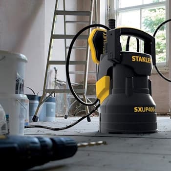 Stanley SXUP400PCE potopna pumpa za čistu vodu, 400W, 9000l/h - slika 2