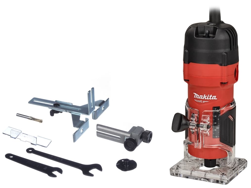 Makita M3702 električna ručna glodalica, 530W