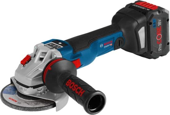 Bosch GWS 18V-10 SC akumulatorska ugaona brusilica, sa 2x5.5Ah baterije i punjačem, 06019G340E - slika 2