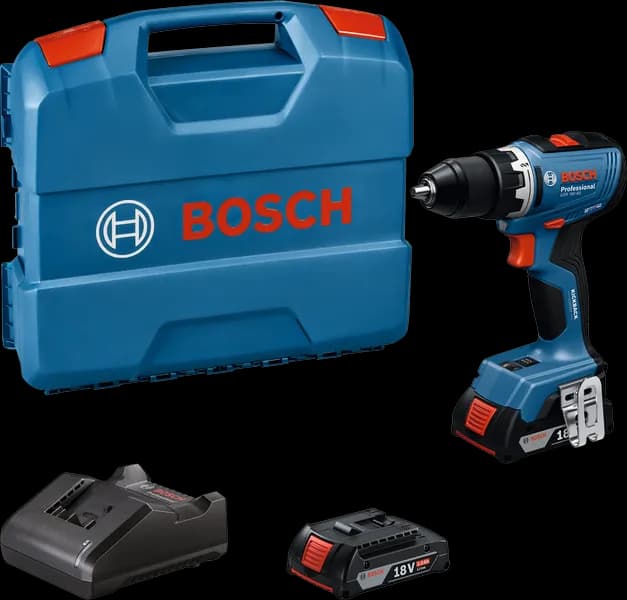 Bosch GSR 18V-65 akumulatorska bušilica-odvrtač, sa 2x2.0Ah baterije i punjačem, 06019N3000