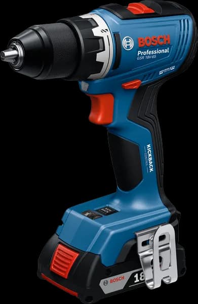 Bosch GSR 18V-65 akumulatorska bušilica-odvrtač, sa 2x2.0Ah baterije i punjačem, 06019N3000 - slika 2