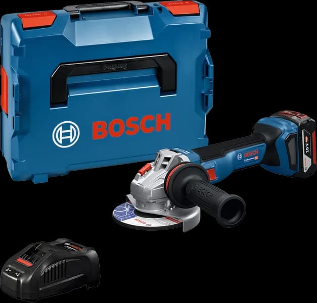 Bosch GWS 18V-11 S akumulatorska ugaona brusilica, sa 1x5.0Ah baterijom i punjačem, 06019N4003