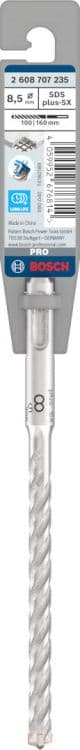 Bosch PRO SDS plus-5X hamer b. 8.5x100x160 mm, 2608707235