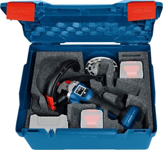 Bosch GBR 18V-15 S Solo akumulatorska ugaona brusilica za beton, 125mm, bez baterije i punjača, u L-BOXX koferu, 0601776201 - slika 2