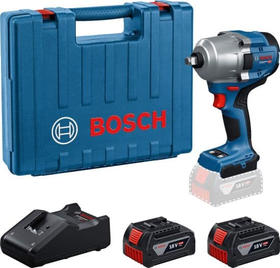 Bosch GDS 18V-780 akumulatorski udarni odvrtač, 2x5.0Ah, kofer, 06019P4021