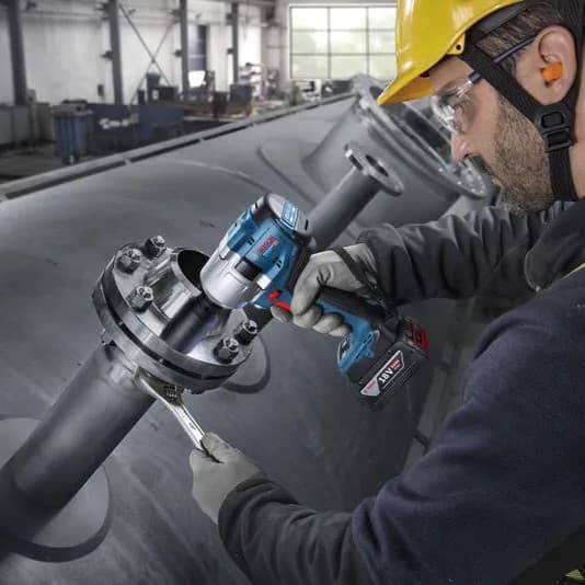 Bosch GDS 18V-780 Solo akumulatorski udarni odvrtač, bez baterije i punjača, u L-BOXX koferu, 06019P4003 - slika 3