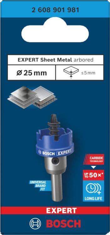 Bosch EXPERT Sheet Metal testera za otvore sa osovinom, 25x5mm, 2608901981 - slika 2