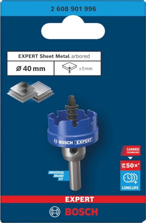 Bosch EXPERT Sheet Metal testera za otvore sa osovinom, 40x5mm, 2608901996 - slika 2
