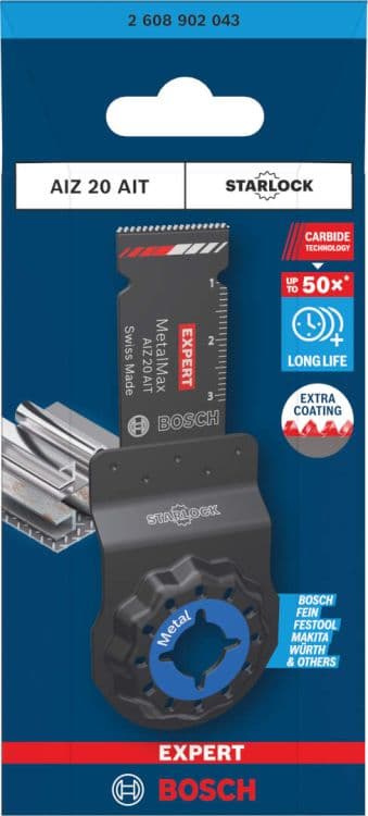 Bosch EXPERT AIZ 20 AIT MetalMax list testere za uranjajuće rezove, 20x40mm, 2608902043 - slika 2