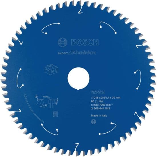 Bosch EXPERT Aluminium cordless list kružne testere, 216x2/1.4x30mm, T66, 2608902124