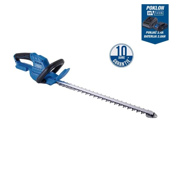 Scheppach aku makaze za živu ogradu IXES C-HT570-X + set punjač 2.4A i baterija 2.0Ah