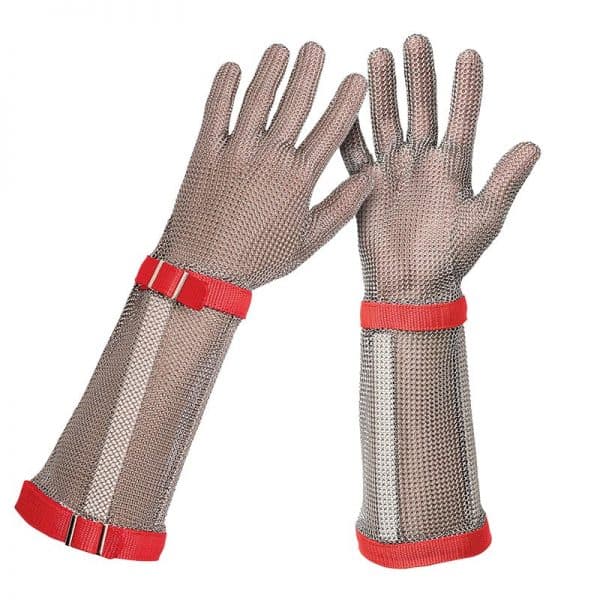 Batmetall manžetna 15cm - Mesarske rukavice