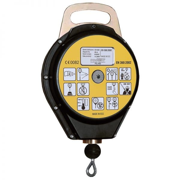 Automatska kočnica za rad na visinama sa čeličnom sajlom ø4mm - CR 200 10