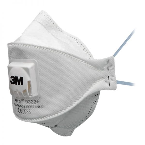 3M jednokratna maska FFP2 9322+, sklopiva, sa ventilom