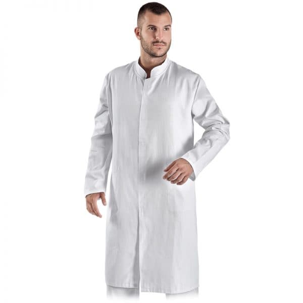 HACCP mantil muški - 100% pamuk, 200 gr/m2