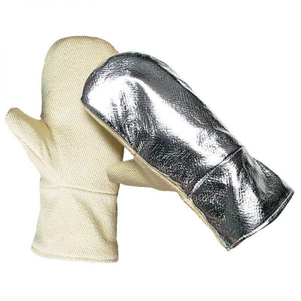 Parrot AL - toplootporne rukavice od aramida bez prstiju sa aluminijumskom nadlanicom