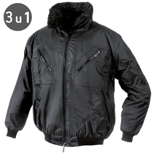Pilot zimska jakna 3 u 1 - 100% PE sa slojem PVC-a, 190 g/m2