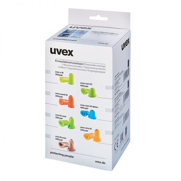 UVEX pakovanje od 300 pari uvex x-fit čepića za kontejner - SNR=37 dB