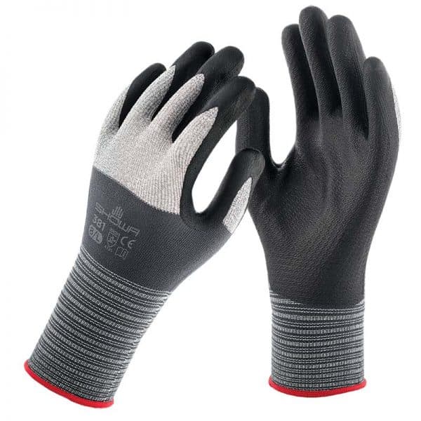 Showa 381 - rukavice od mikrofibera i spandeksa sa slojem protivkliznog mikroporoznog nitrila