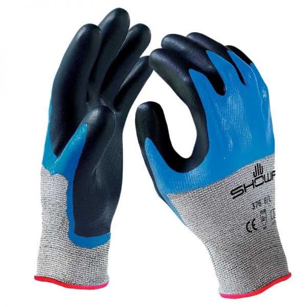 Showa S-Tex 376 - rukavice od Hagane Coil™ vlakna močene (3/4) u nitril