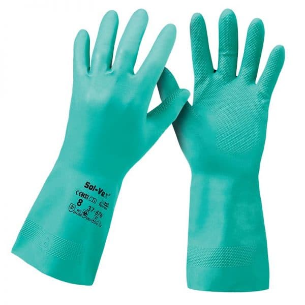 Sol-Vex 37-676 Ansell - hemijske nitrilne rukavice, 33cm