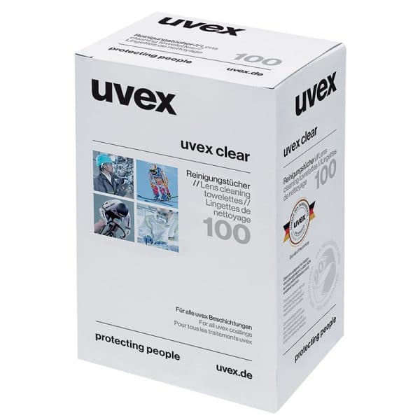 UVEX maramice za čišćenje naočara, 100 kom