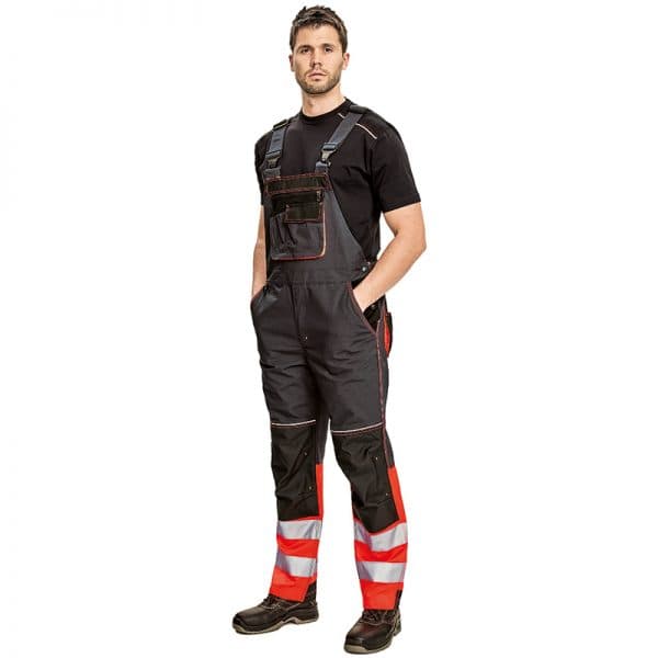 Knoxfield Reflex HV polukombinezon - Diolen, ojačanja 600D Oxford 275 gr/m2