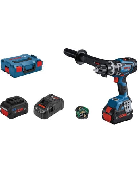 Bosch GSB 18V-150 C akumulatorska vibraciona bušilica - odvrtač, ProCORE18V 8,0Ah, L-Boxx, 06019J5105