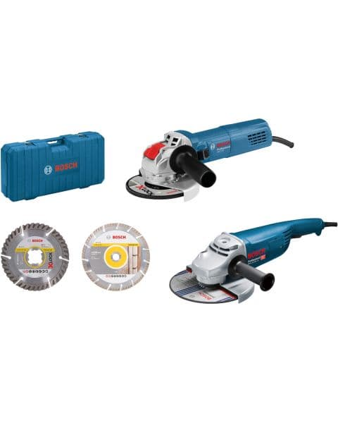 Bosch Set ugaonih brusilica GWS 22-230 JH + GWX 750-115 - 0615990M07