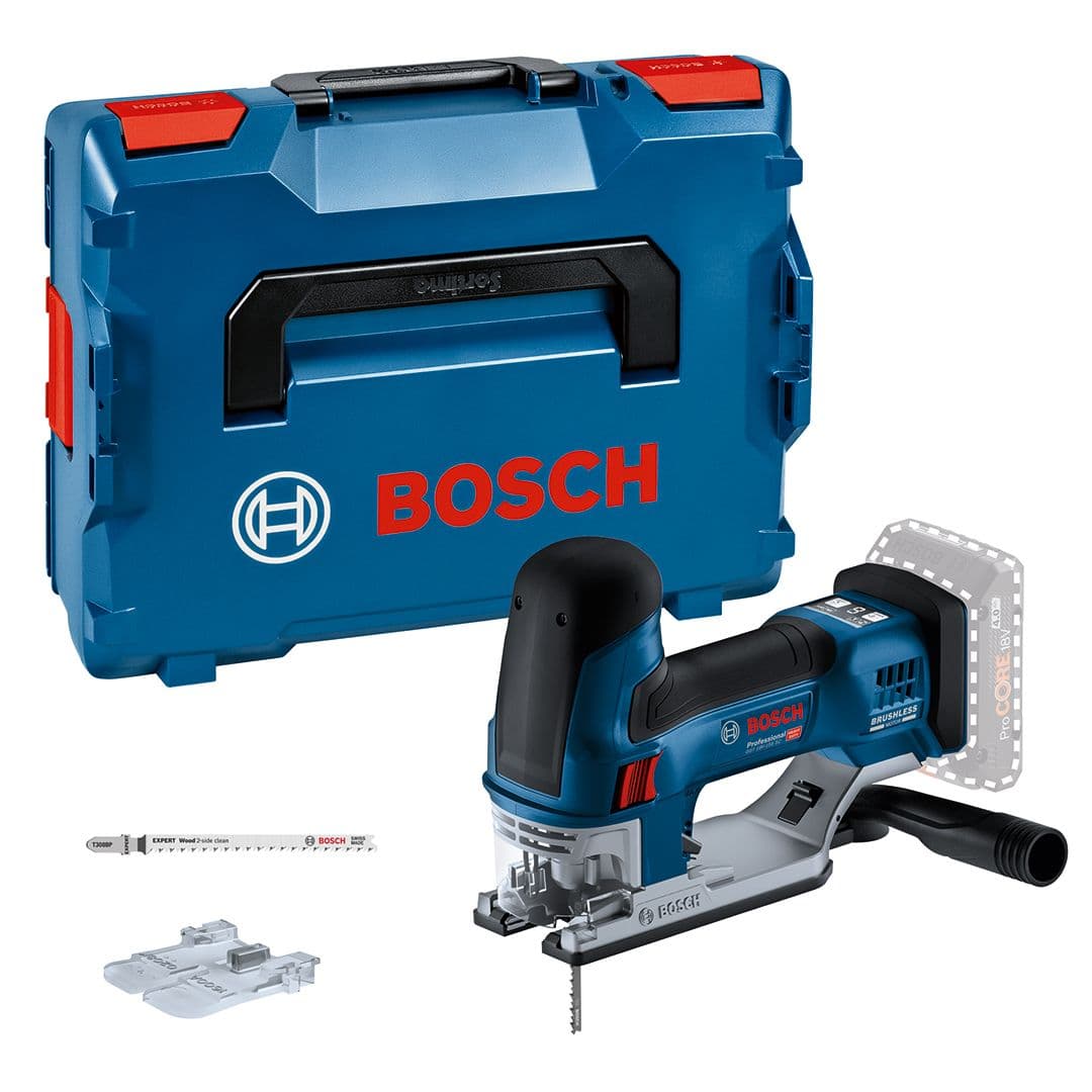 Akumulatorska ubodna testera Bosch GST 18V-155 SC Solo, bez baterije i punjača u L-Boxx koferu, 06015B0000
