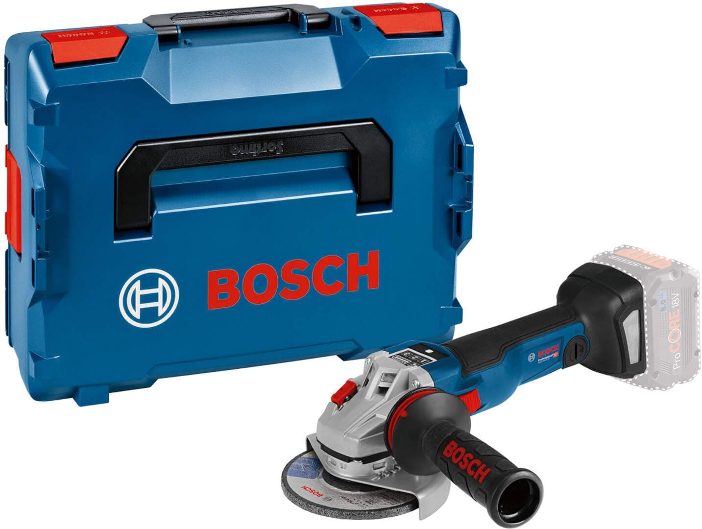 Akumulatorska ugaona brusilica Bosch GWS 18V-10 SC, 150mm, Solo bez baterije i punjača u koferu, 06019G340B