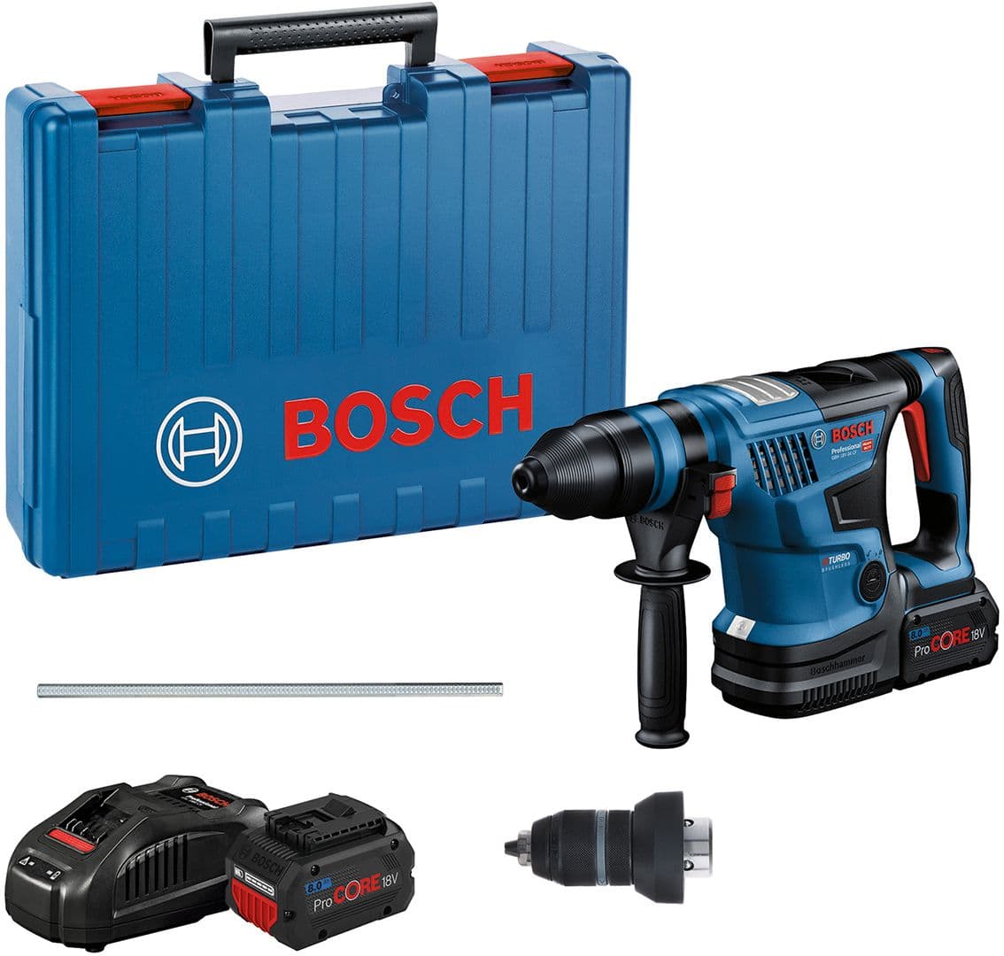Bosch Aku hamer GBH 18V-34 CF 2xPC 8,0Ah kofe, 0611914002