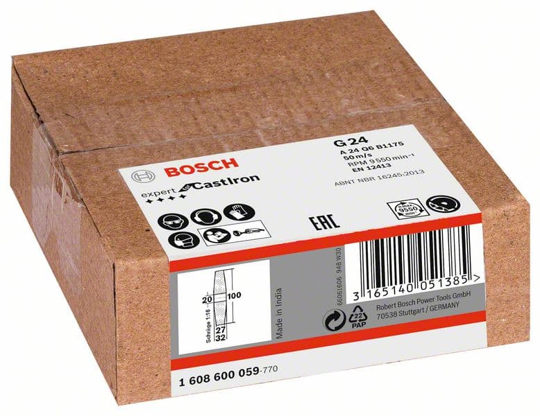 Bosch 1608600059 Brusna tocila za ravne brusilice