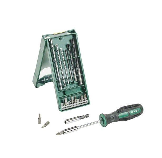 Bosch 2607017654 Mini-X-Line mešani set + ručni odvrtač, 15 komada