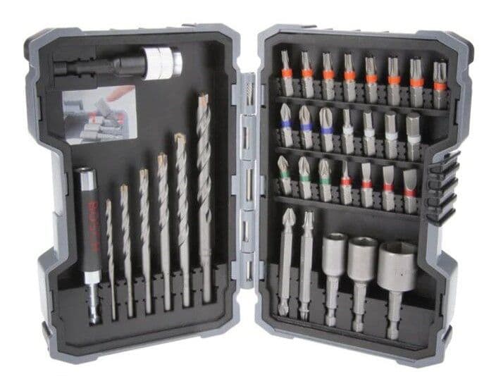 Bosch 35-delni set burgija za beton i Extra Hard bitova, Promoline, 2607017571